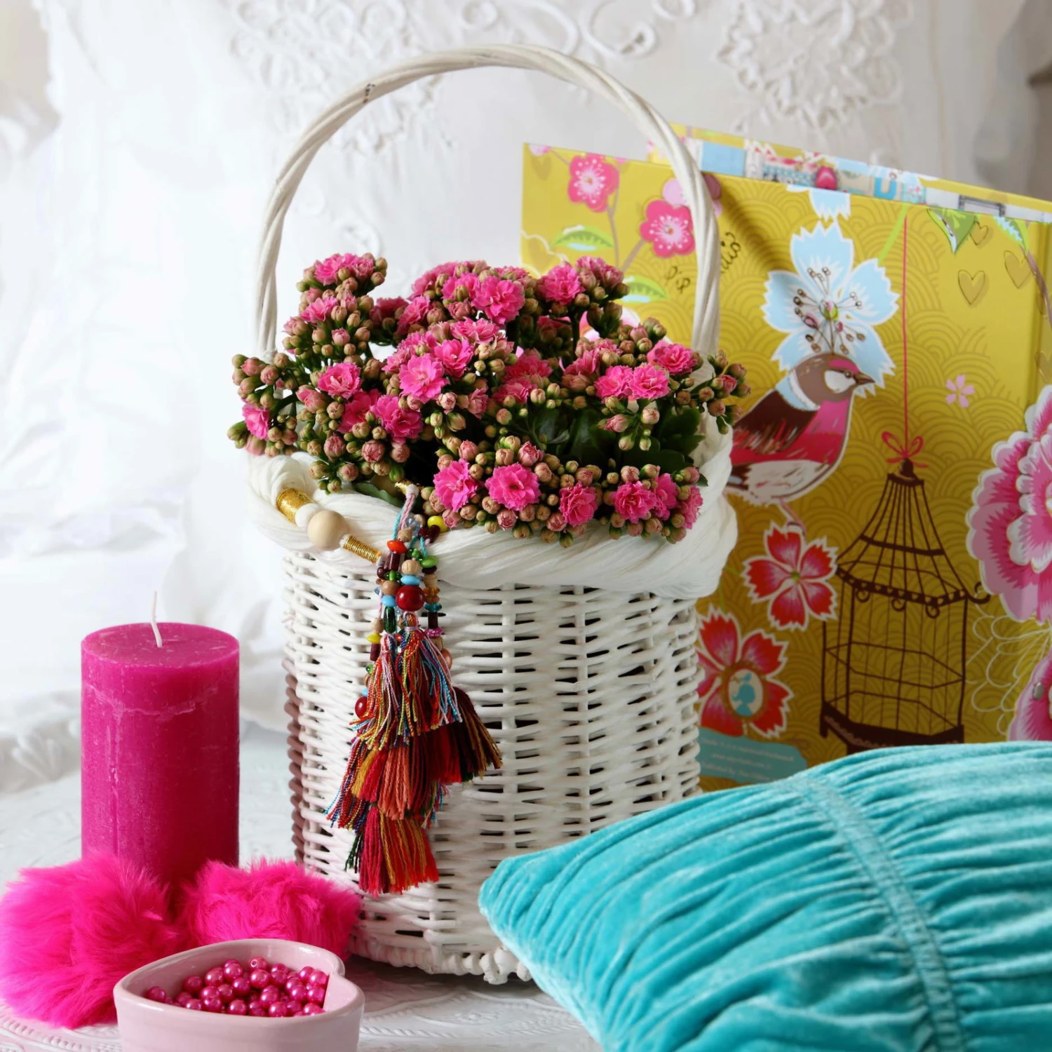 Kalanchoe 'Calandiva'®, Violett, Topf-Ø 12 Cm, Höhe Ca. 27,5 Cm, 6er-Set – Bild 5