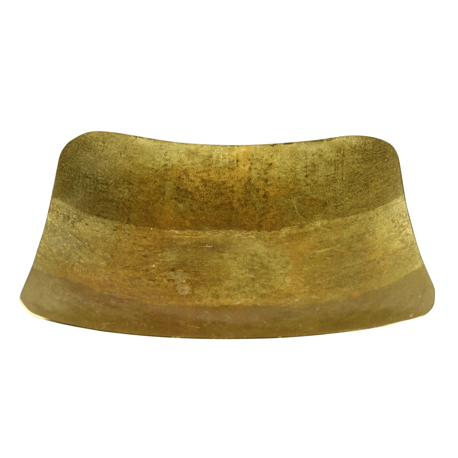 Schale, Aluminium, In Gold, L: 35 Cm