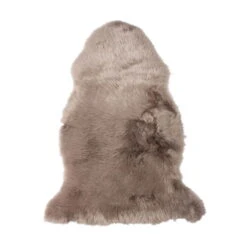 Schaffell Hellbraun Aus 100% Naturfell, 90 X 50 Cm