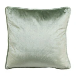 2er-Set Samt-Kissen In Eisgrün, 45 X 45 Cm