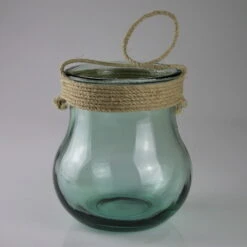 Glasvase, Klar, Ø 18 X H 20 Cm