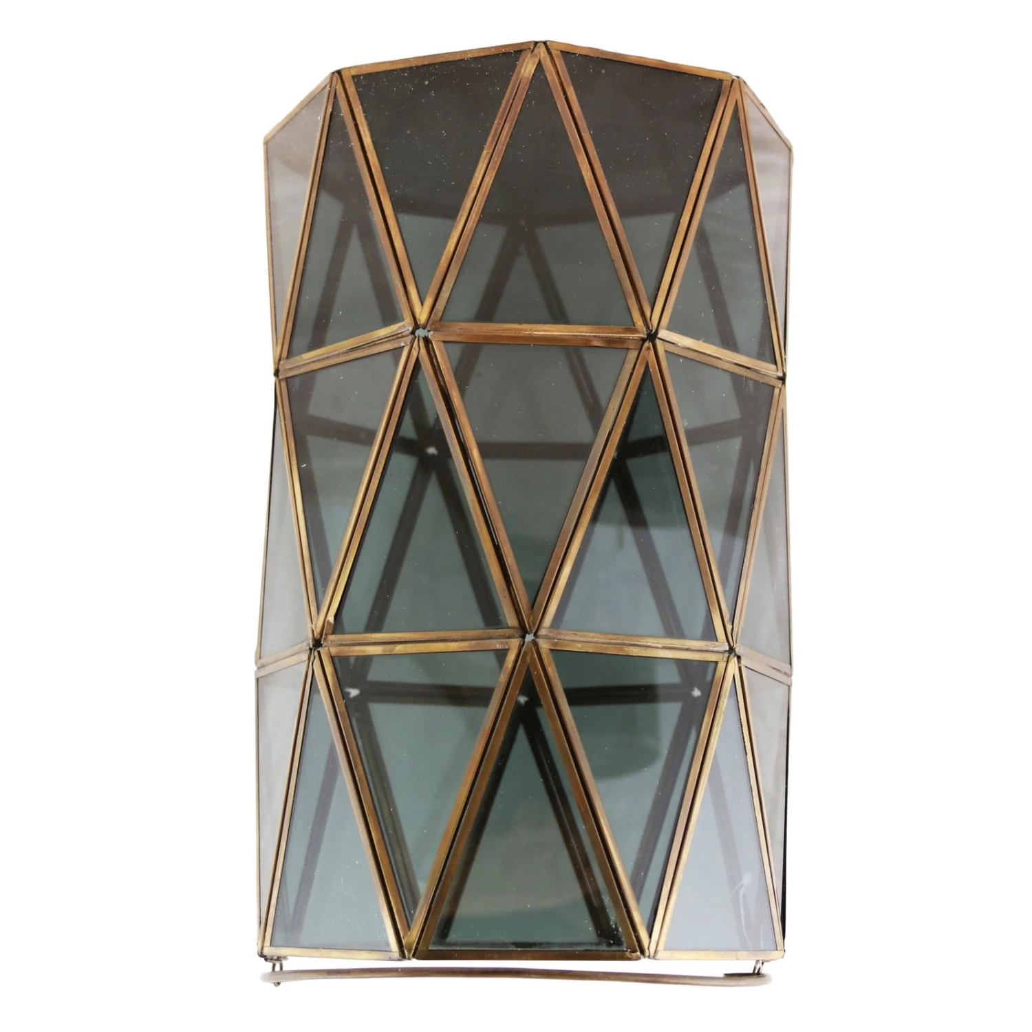 Windlicht Im Geometrischen Design, H 34 X Ø 22 Cm – Bild 2