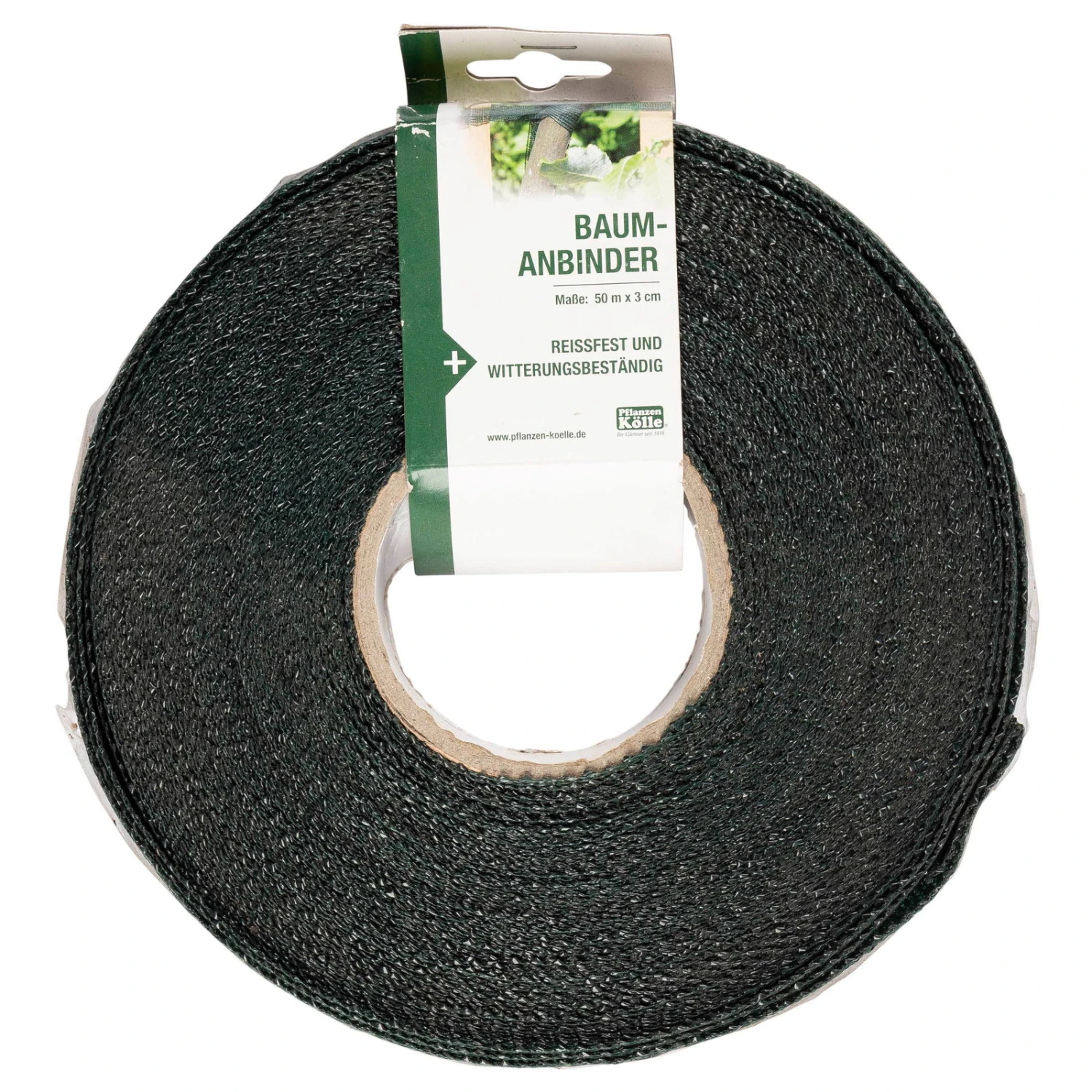 Kölle Baumanbinder Dunkelgrün, 50 M Lang X 3 Cm Breit