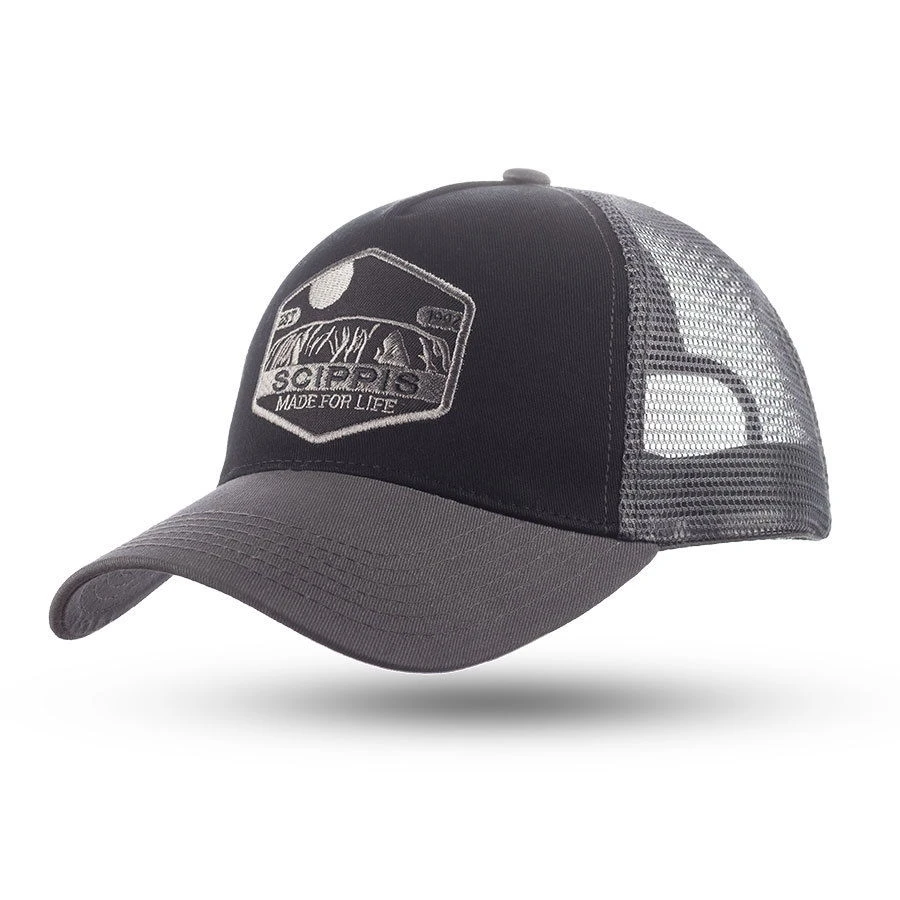 Kappe 'Uluru Cap', Schwarz/weiß