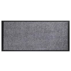 Kölle Fußmatte Uni Grau, Waschbar