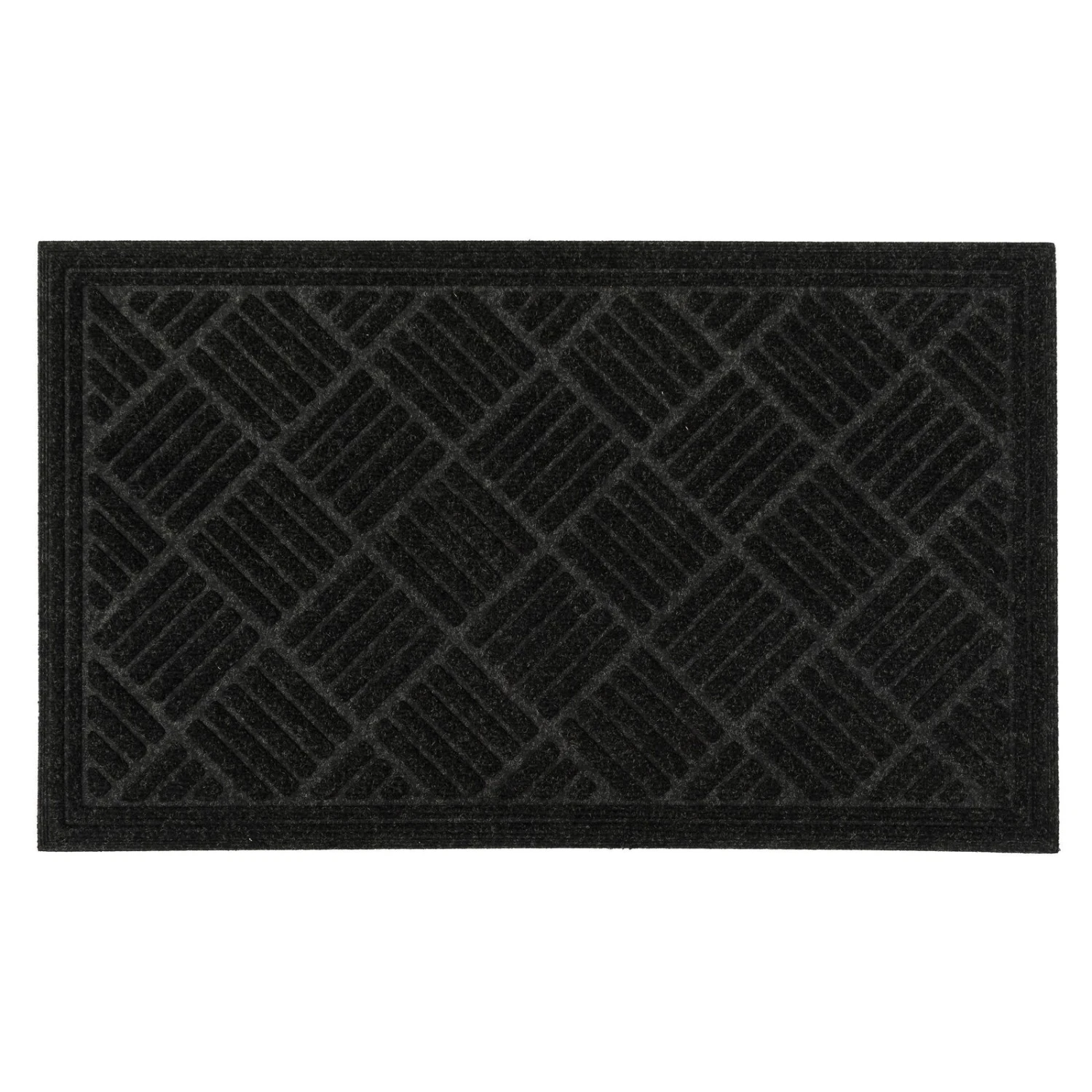 Fussmatte 'Parquet', Anthrazit