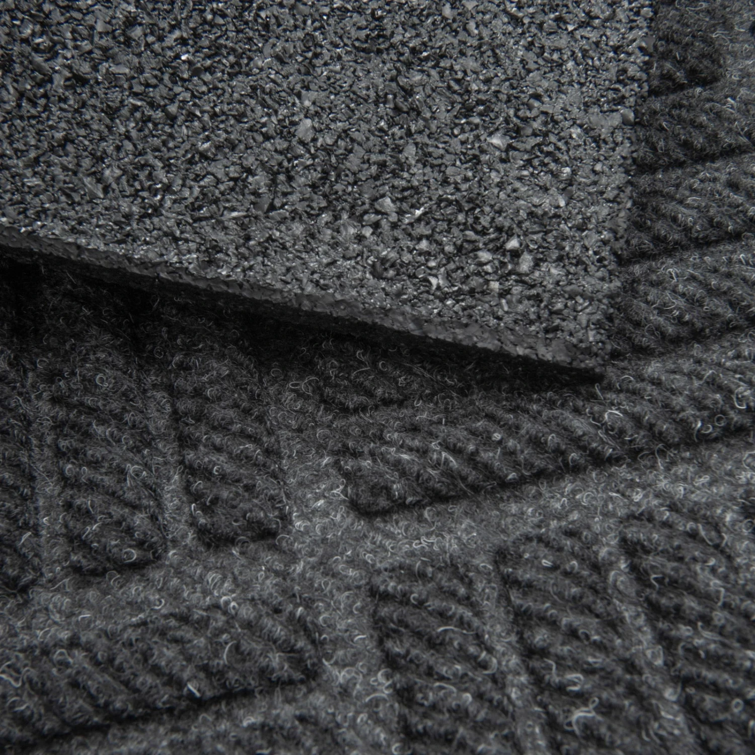 Fussmatte 'Parquet', Dunkelgrau – Bild 3