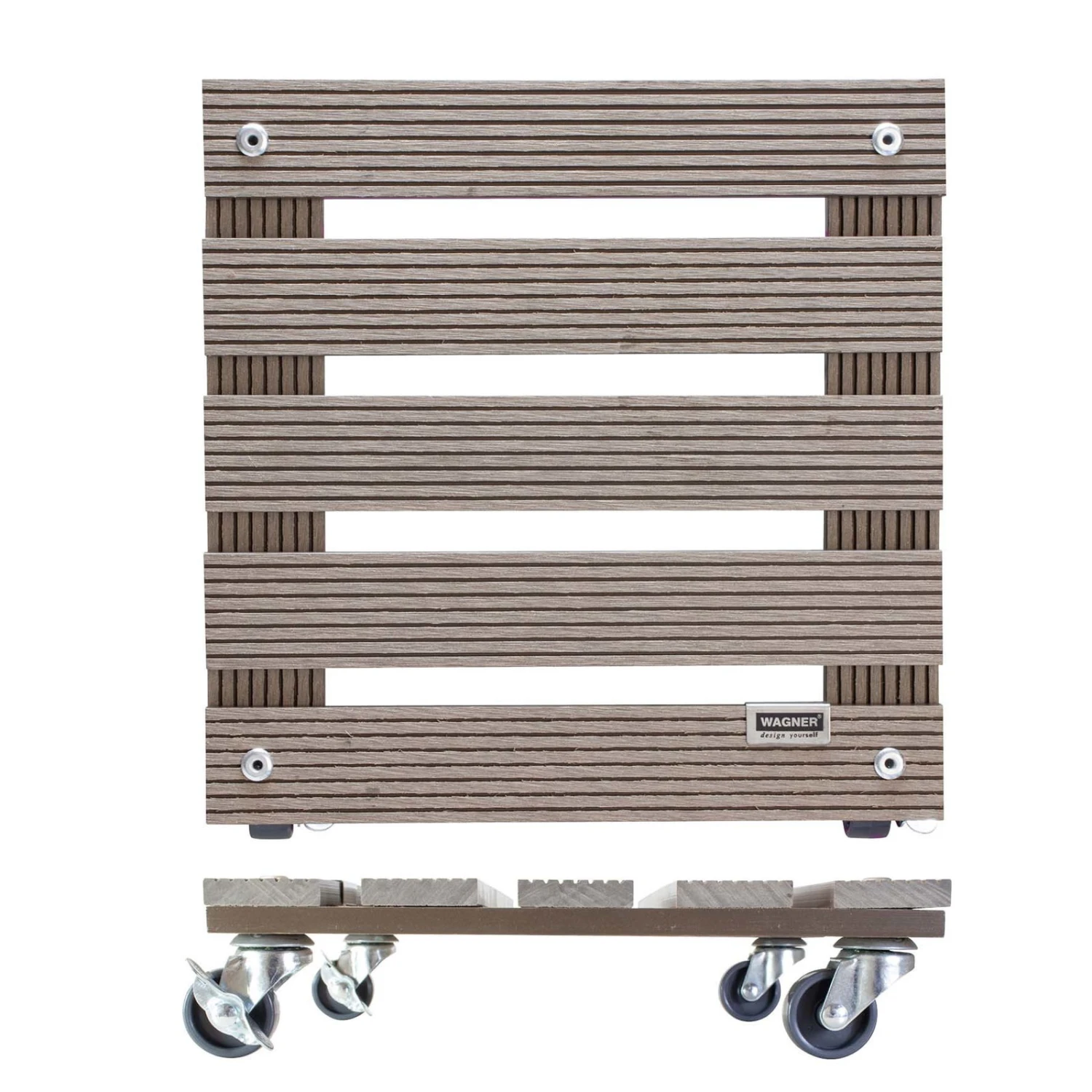 Multi Roller WPC, Tragkraft 80 Kg, Ca. 7 X 29 X 29 Cm – Bild 4