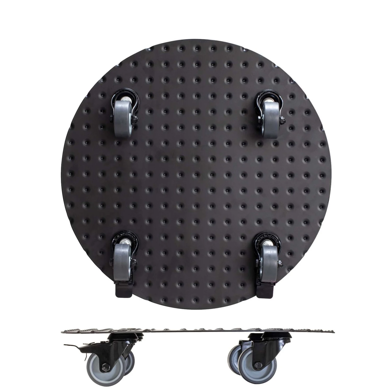 Pflanzenroller 'Alaska', Tragkraft 150 Kg, Anthrazit, Alu, 7 X 38 X 38 Cm – Bild 5