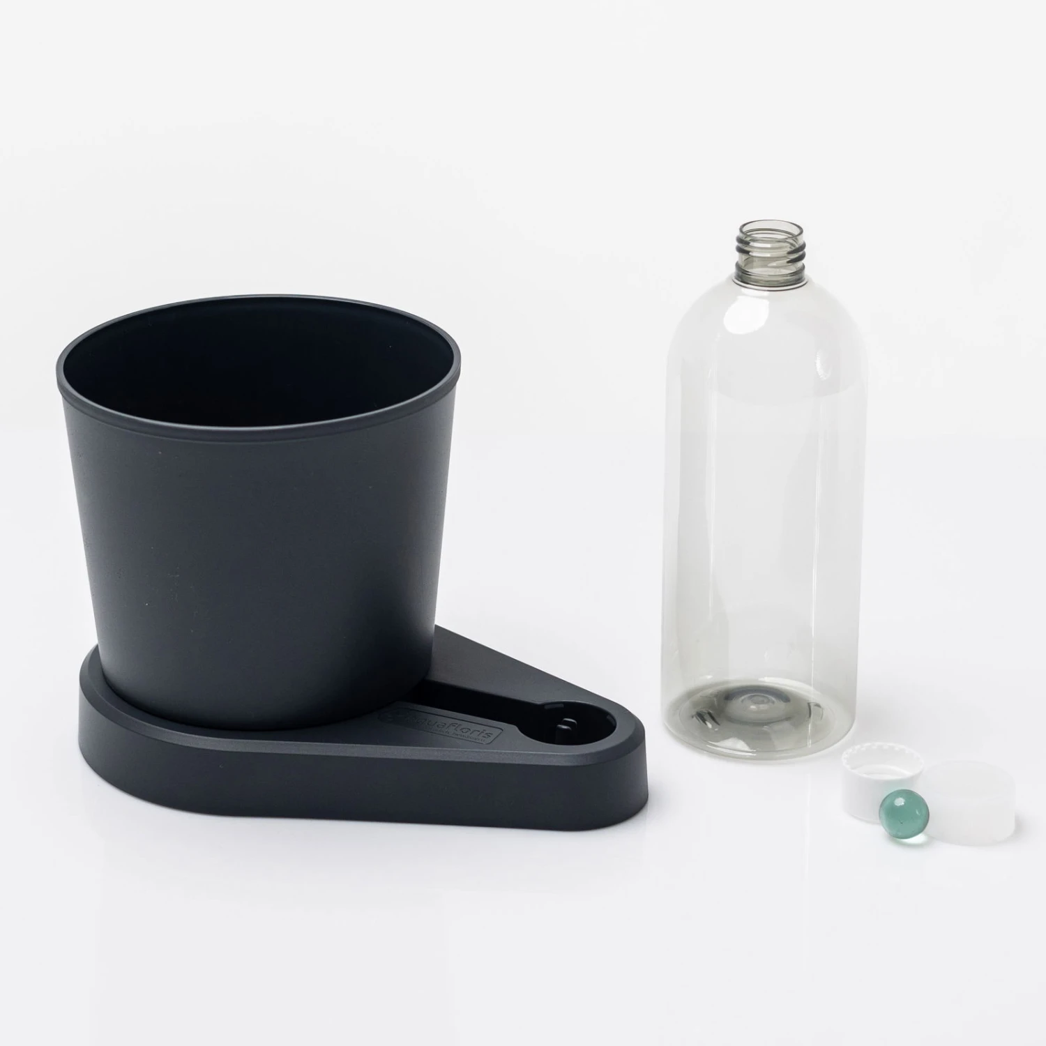 Kräuterheld, Anthrazit, PP/PET, 14 X 14 X 22 Cm – Bild 2