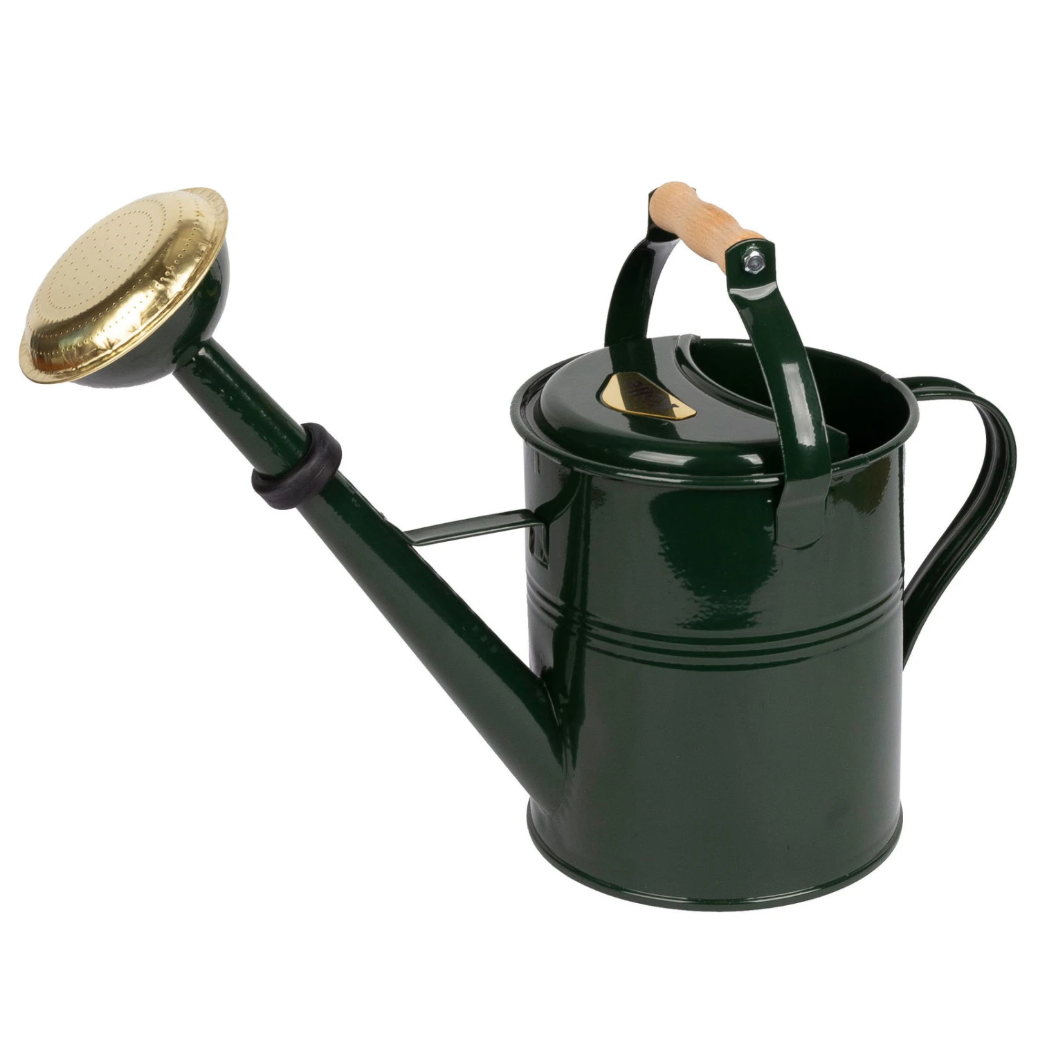 Zinkgießkanne Mit Kurzem Griff, Dunkelgrün, 5 Liter – Bild 2