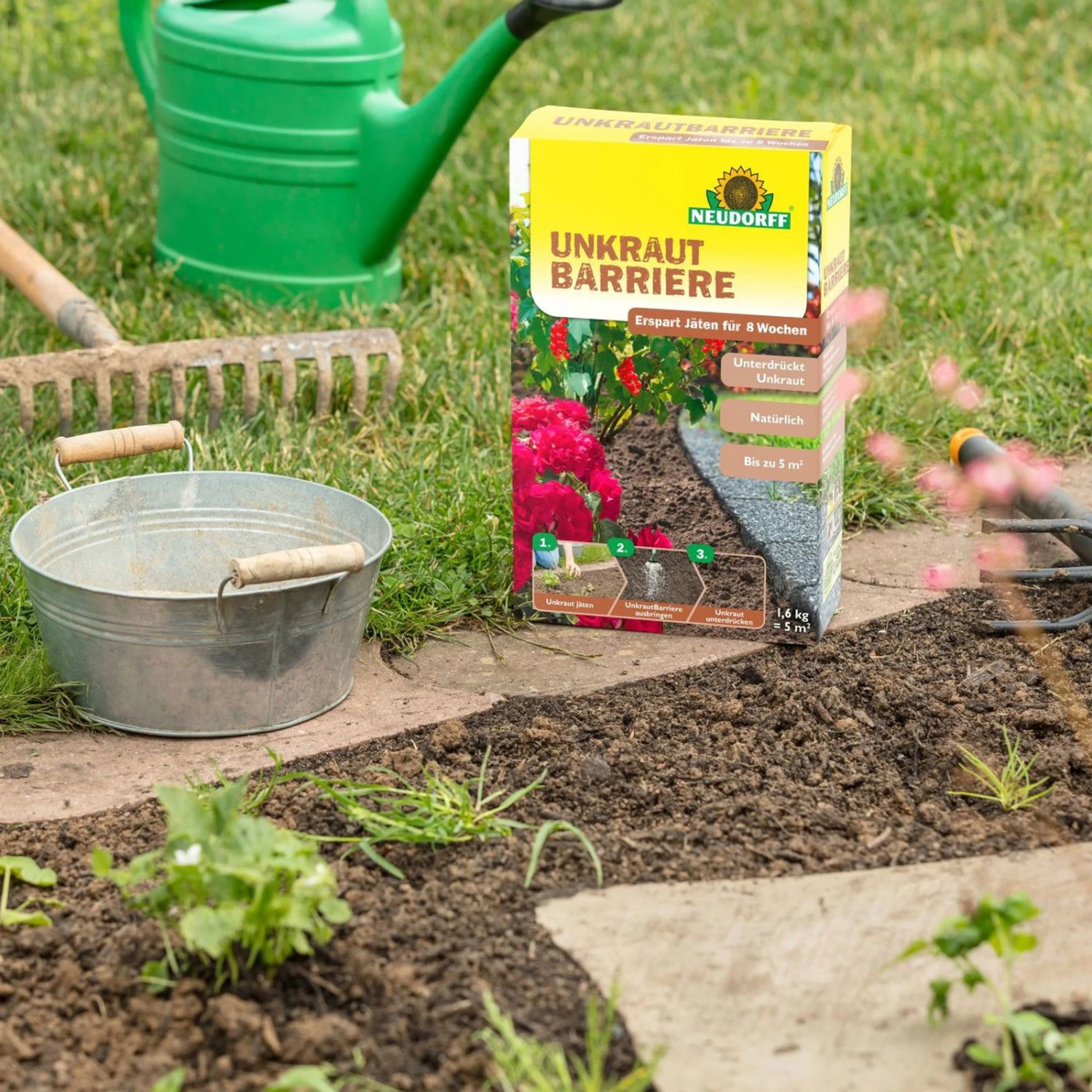 Unkraut Barriere, 1,6 Kg – Bild 2