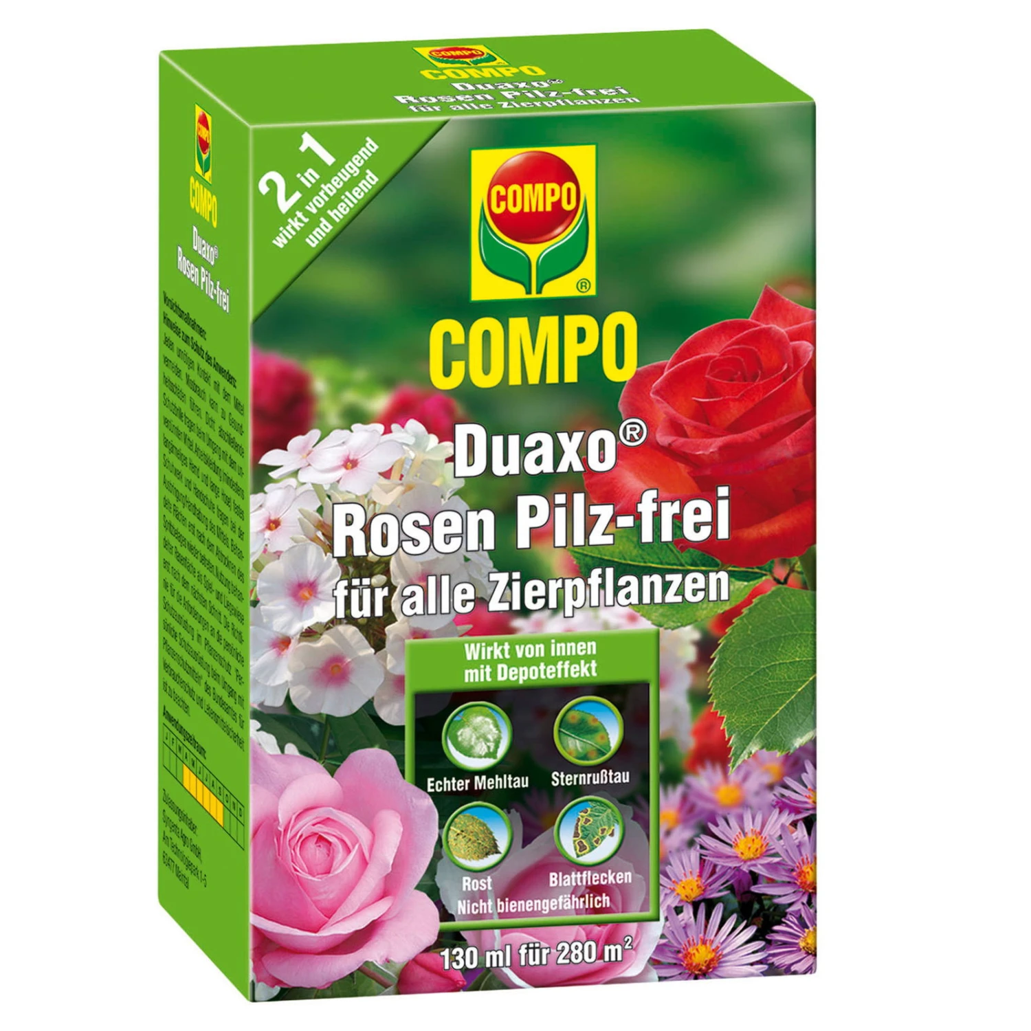 Compo Duaxo Rosen Pilzfrei Für Alle Zierpflanzen, 130 Ml