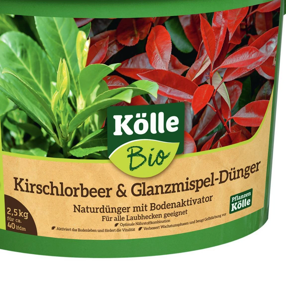 Bio Kirschlorbeer & Glanzmispel-Dünger, 2,5 Kg – Bild 2