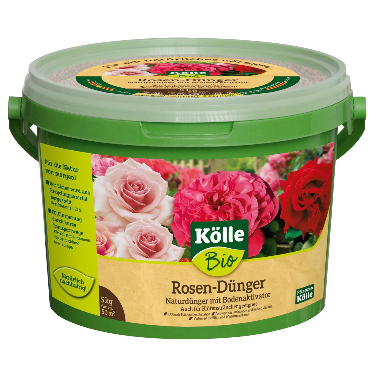 Kölle Bio Rosendünger, 5 Kg Eimer