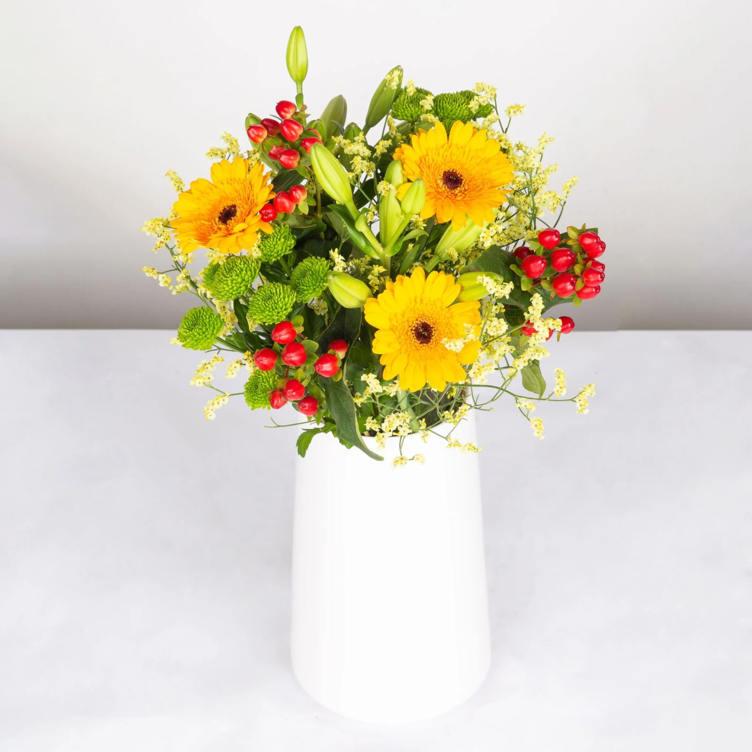 Gemischter Blumenbund 'Sonnentag' Inkl. Gratis Grußkarte – Bild 3