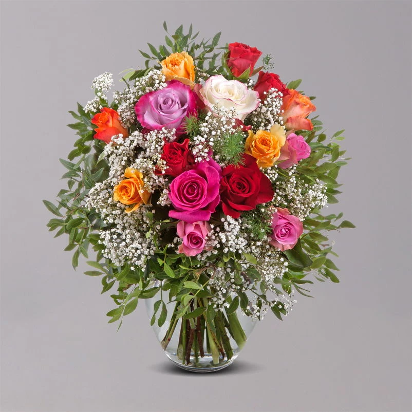 Blumenstrauß 'Rosenzauber' Inkl. Gratis Grußkarte – Bild 2