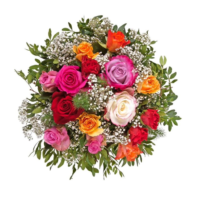 Blumenstrauß 'Rosenzauber' Inkl. Gratis Grußkarte – Bild 3