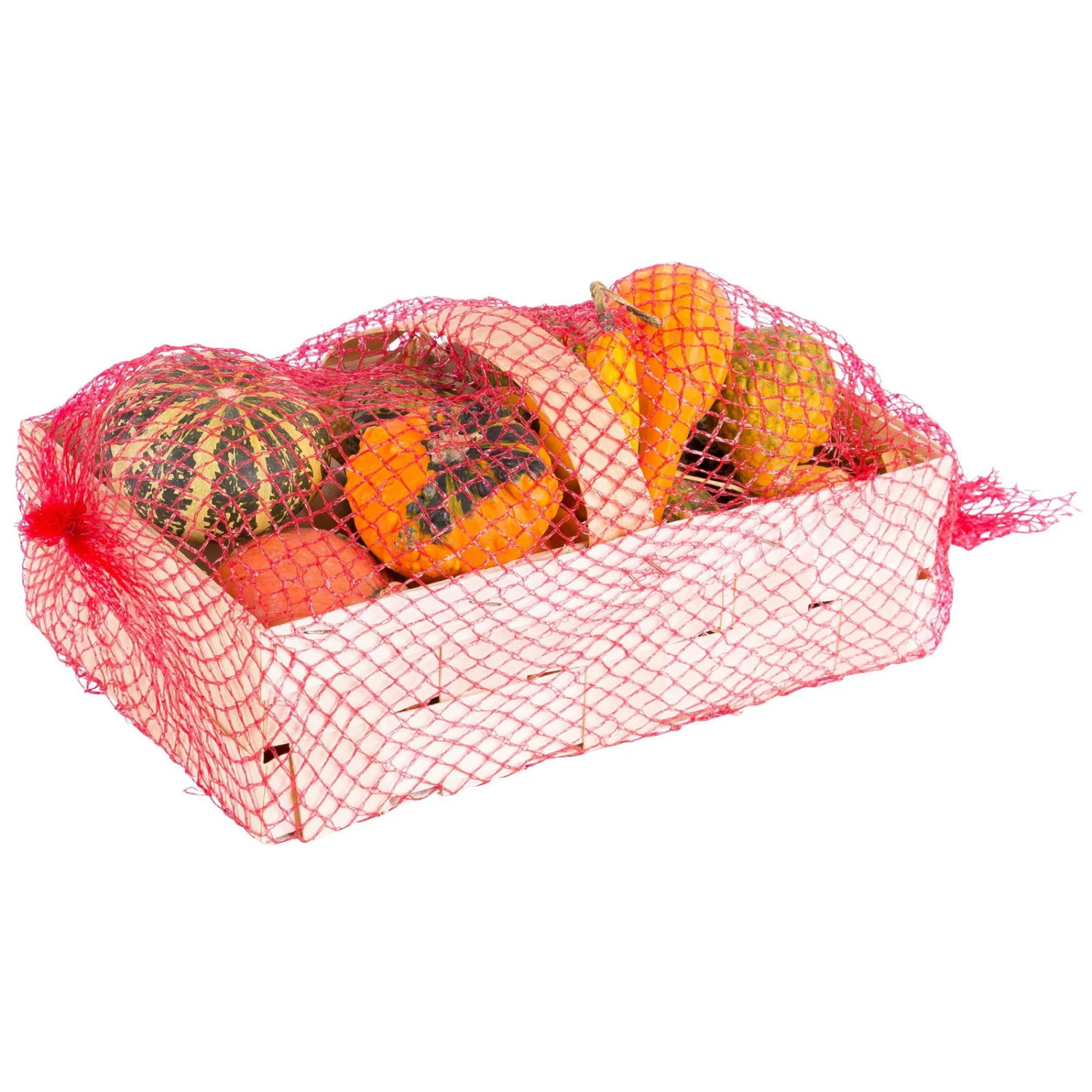 Kürbisse Im Spankorb, Verschiedene Sorten, 2 Körbe – Bild 2