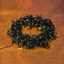 Kölle LED Lichterkette Compact Lights 750 Lichter, Warmweiß, 16 M, Grünes Kabel