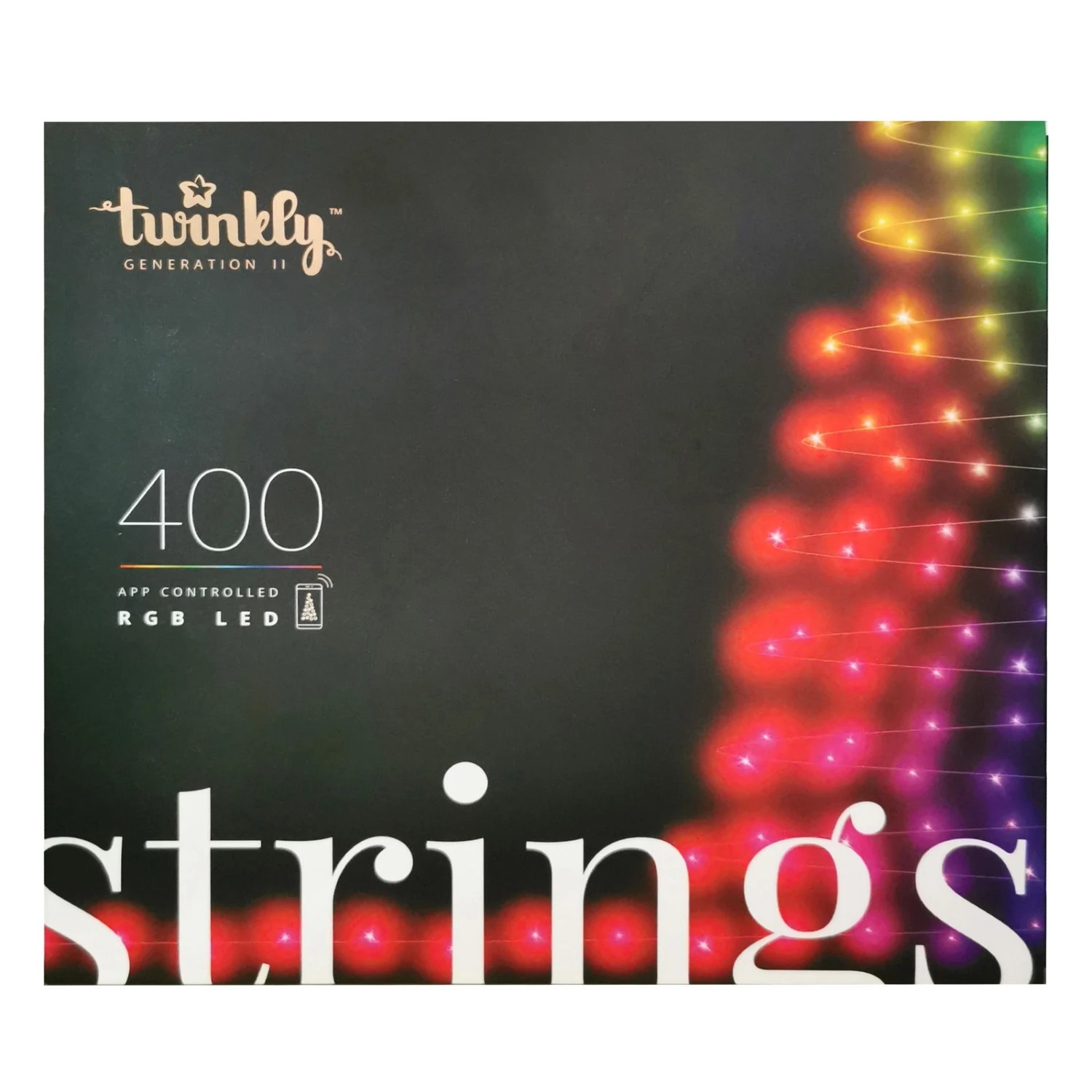Twinkly LED-Lichterkette Strings, Länge 32m, 400 Lichter, Steuerung Via App – Bild 5