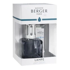 Maison Berger Paris Duftlampe + Raumduft 250 Ml, Geschenkset ICE CUBE, Grau