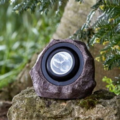 Solarleuchte Granitstein "Jumbo"