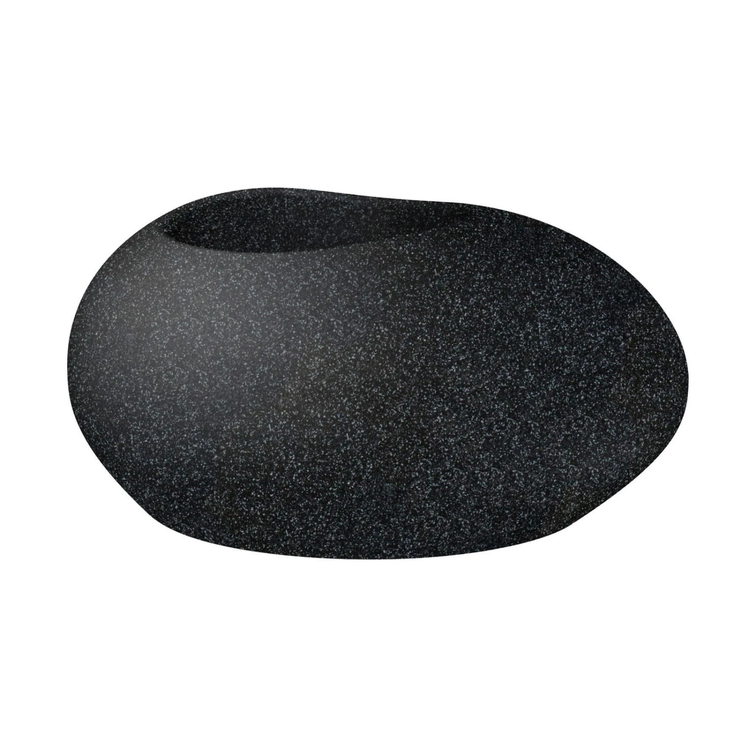 Pflanzstein Flow, Stony Black, L 48 X B 38 X H 23 Cm
