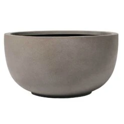 Kölles Beste Pflanzschale Pure Line, Sepiafarben, Glasfaserverstärkter Kunststoff