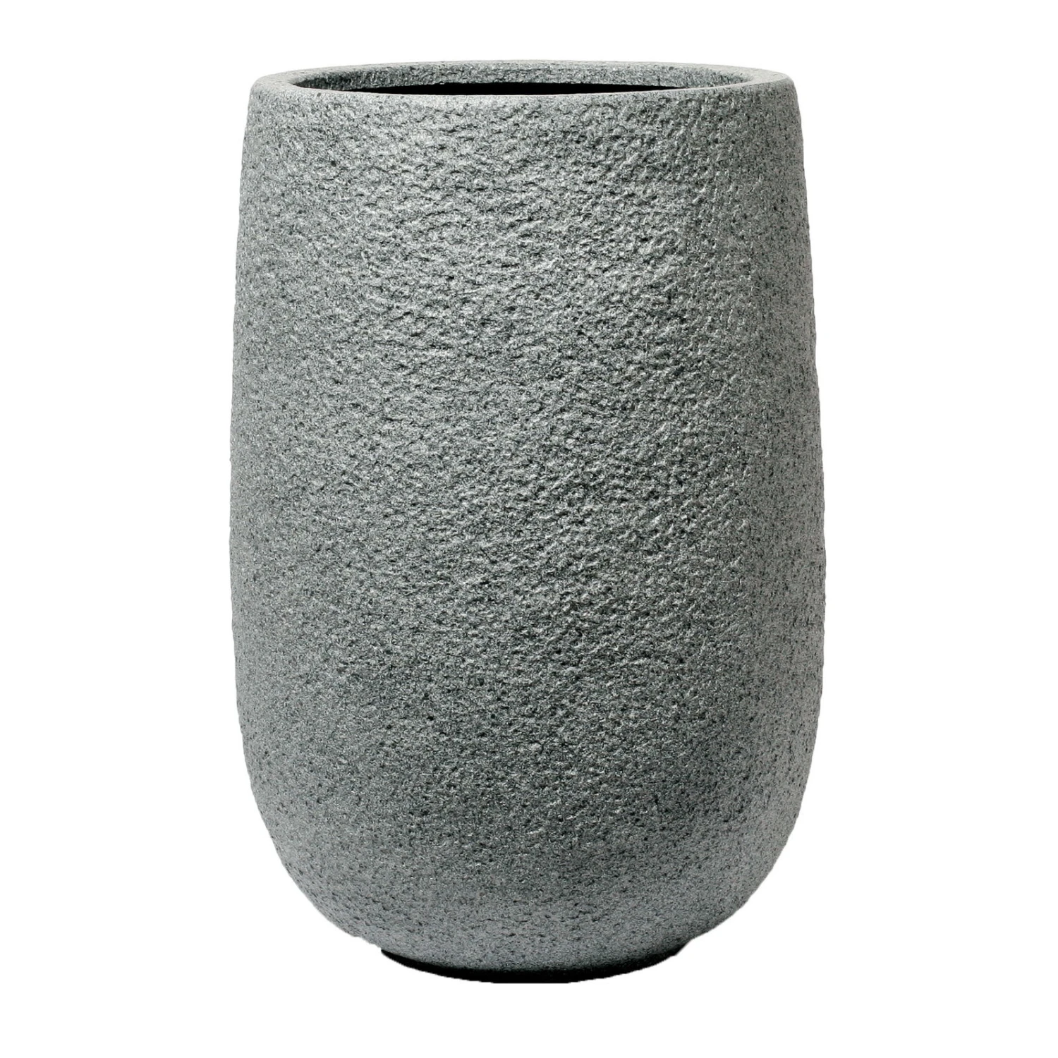 Pflanzgefäß Rock Line Lenham, Granitgrau, Ø 35 X H 53 Cm