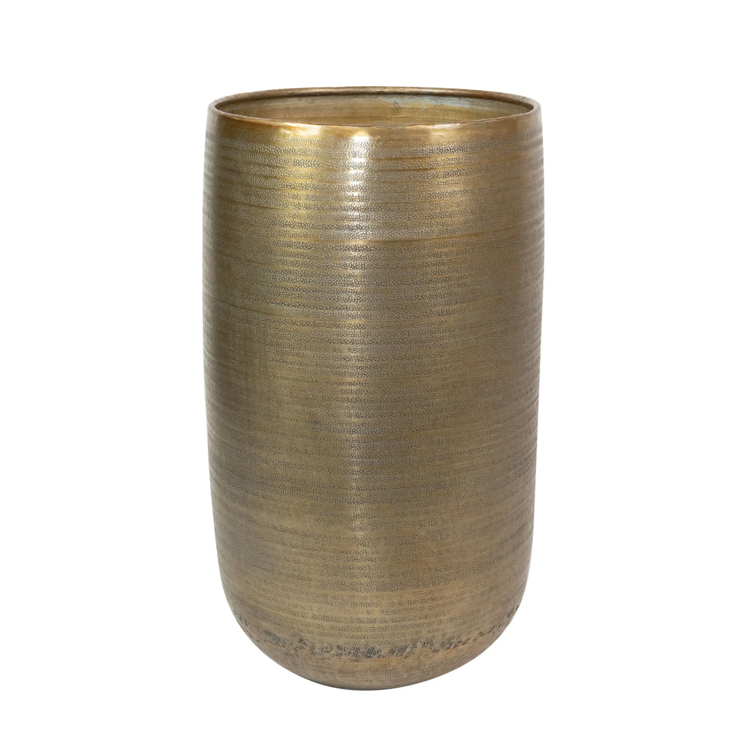 Pflanzgefäß 'Rowen', Gold, Ø 38 X H 62 Cm – Bild 2