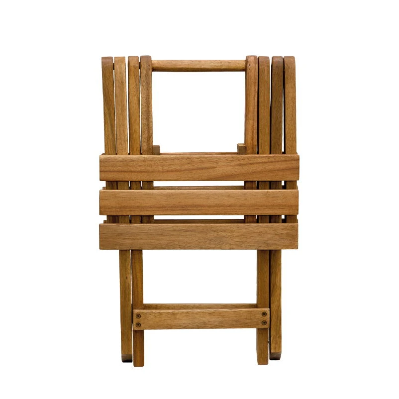 Klapphocker/Beistelltisch "France", FSC®-Akazienholz, Ca. 35 X 35 X 45 Cm – Bild 3