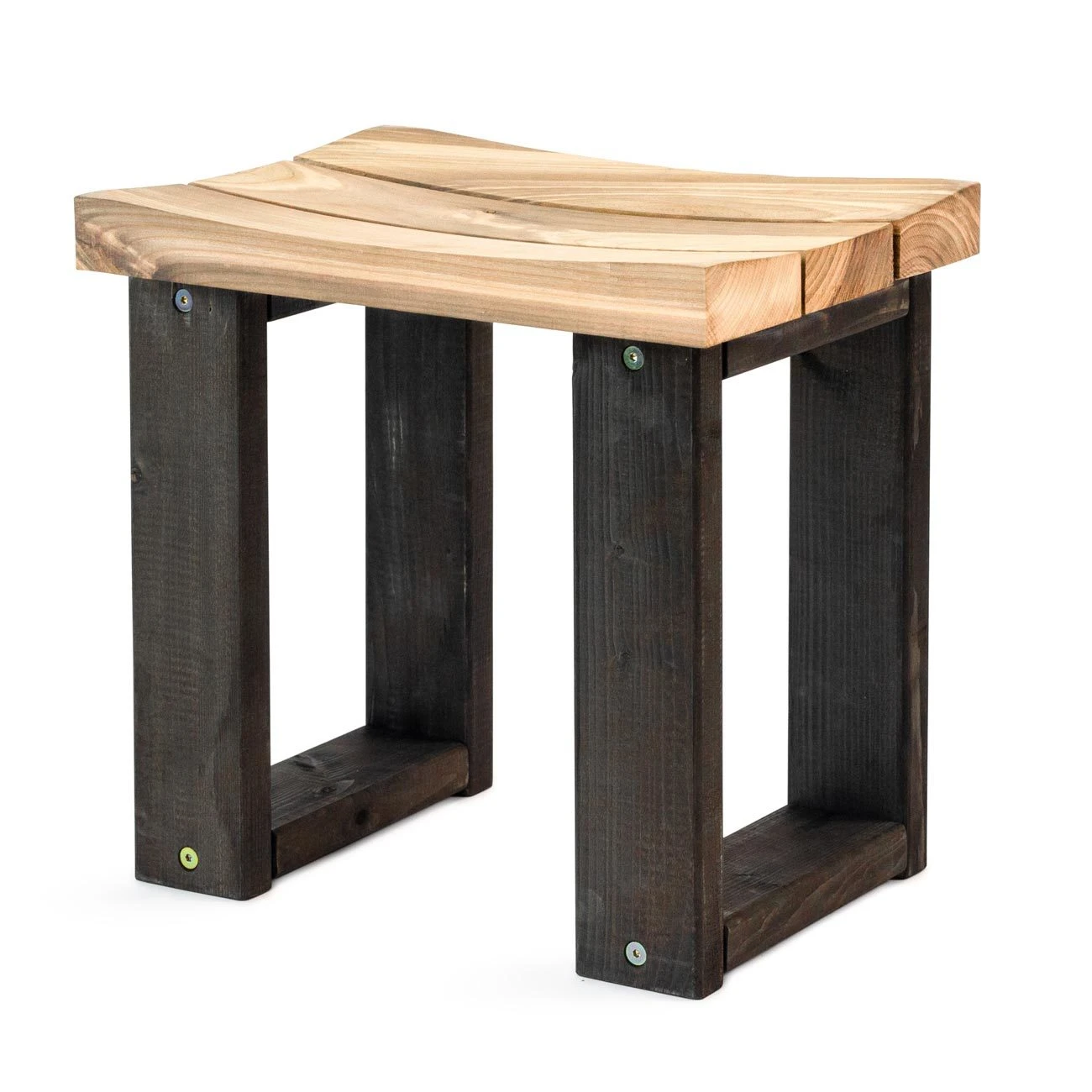 Holzhocker 'Convi', Ca. 44 X 32 X 43 Cm – Bild 2