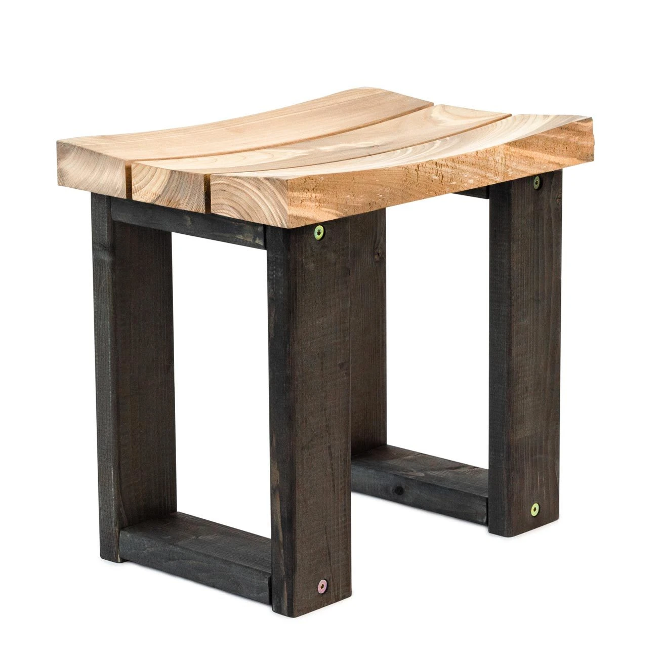 Holzhocker 'Convi', Ca. 44 X 32 X 43 Cm – Bild 6