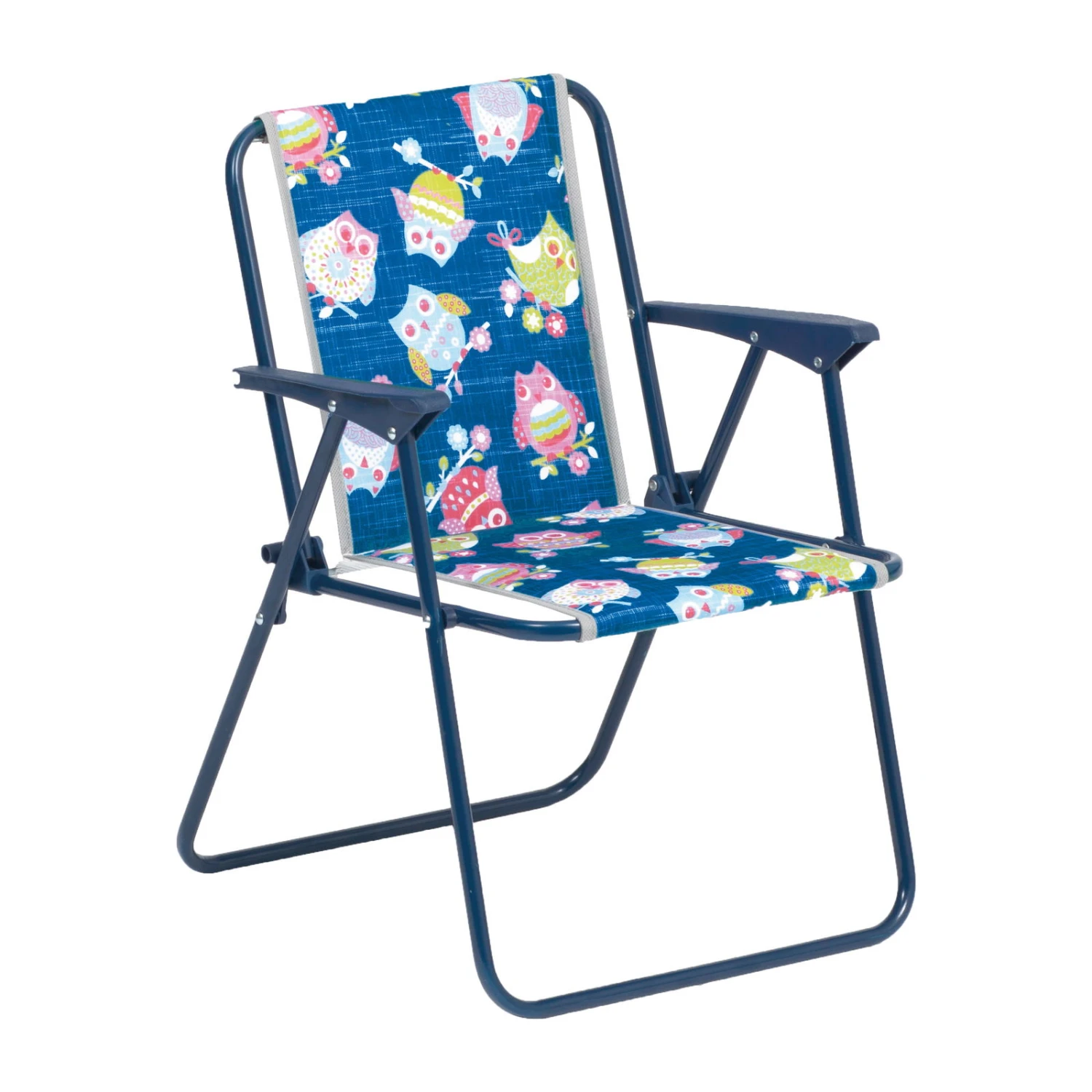 Best Kinder-Camping-Klappstuhl, Blau