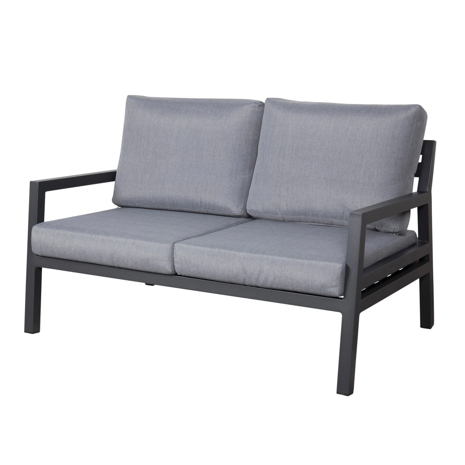 4-teilige Lounge-Gruppe 'Piazza', Tisch Mit Glasplatte, Inklusive Auflagen – Bild 4