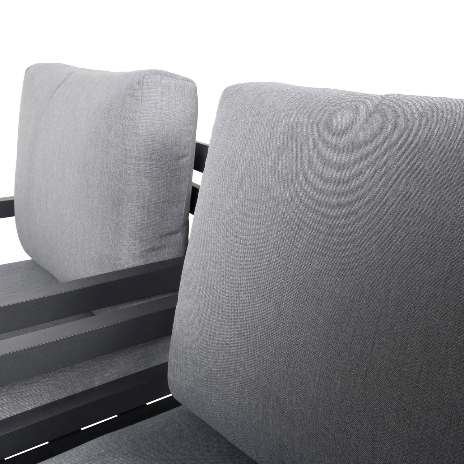 4-teilige Lounge-Gruppe 'Piazza', Tisch Mit Glasplatte, Inklusive Auflagen – Bild 7