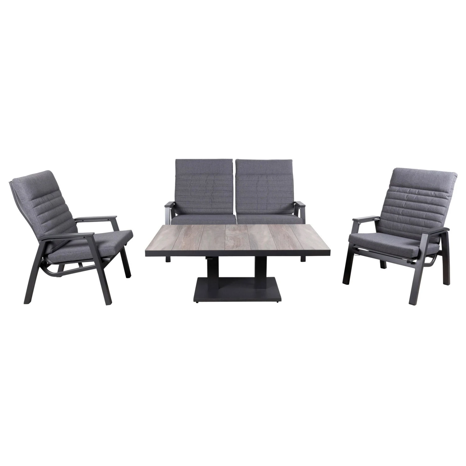 Gartenlounge-Set 'Paris' Inkl. Auflagen, 5-teilig – Bild 4