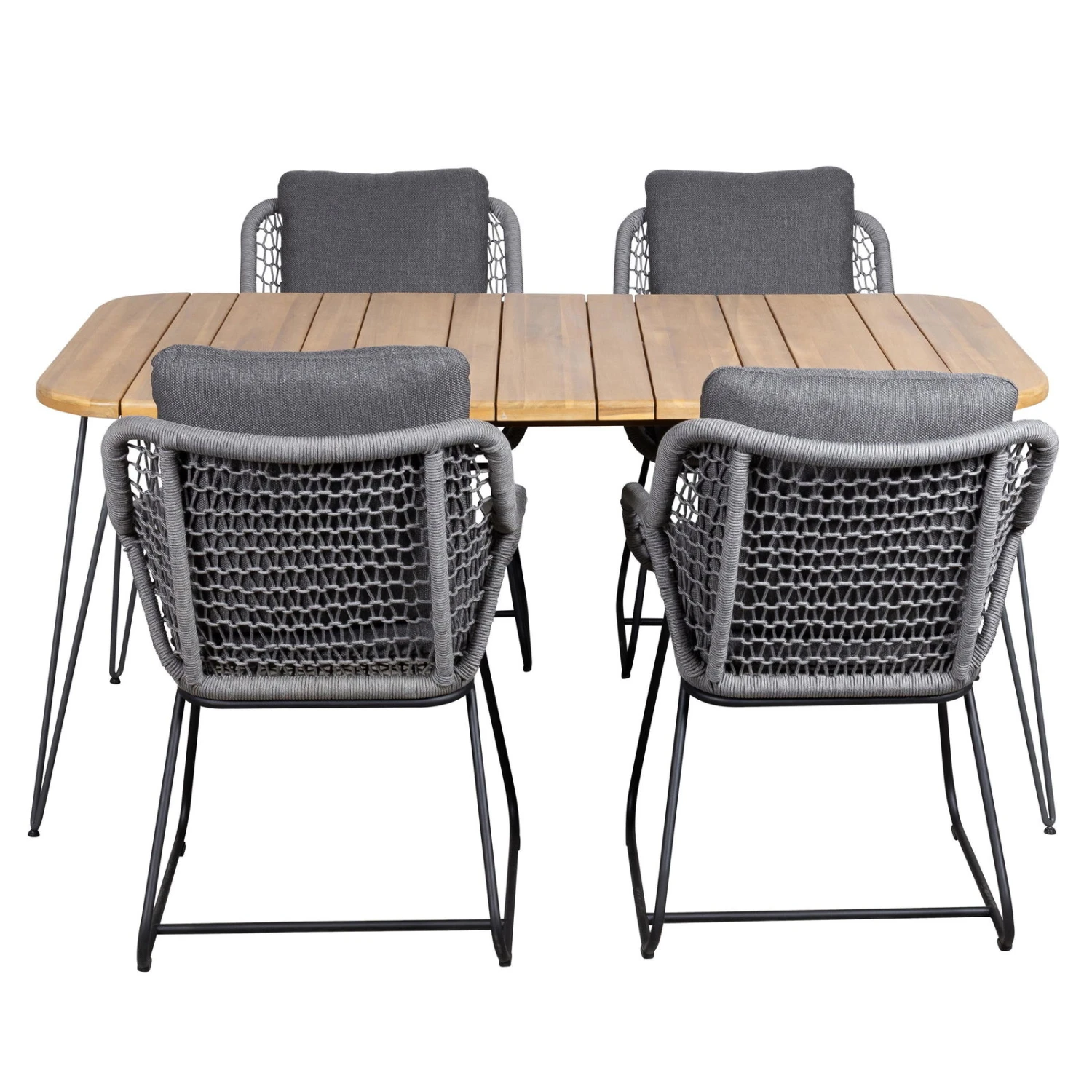 Dining-Sessel 'Portofino' Inkl. Auflage, Anthrazit – Bild 7