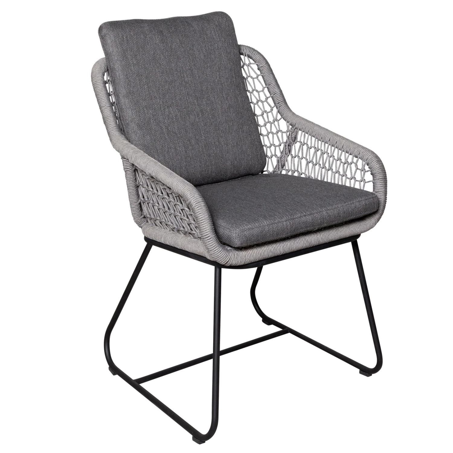 Dining-Sessel 'Portofino' Inkl. Auflage, Anthrazit