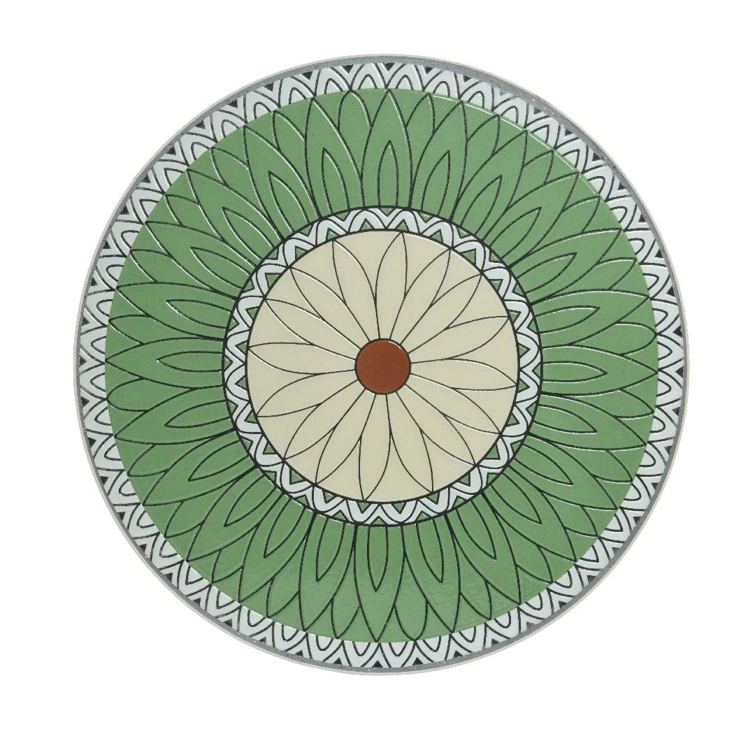 Bistro-Klappstuhl 'Vigo', Grün Mit Blumenmosaik – Bild 2