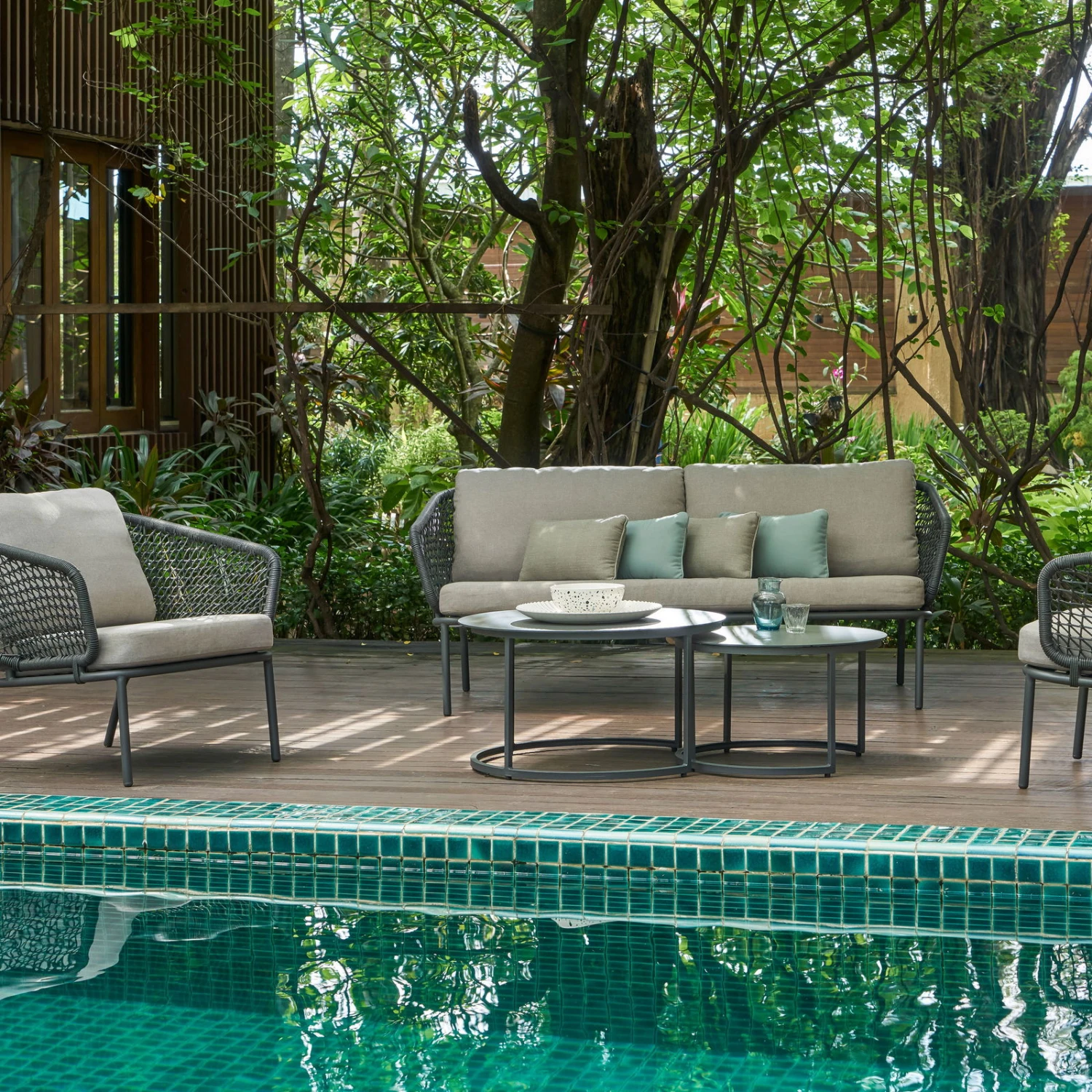 Lounge-Set 'Eagle', 5-teilig – Bild 4