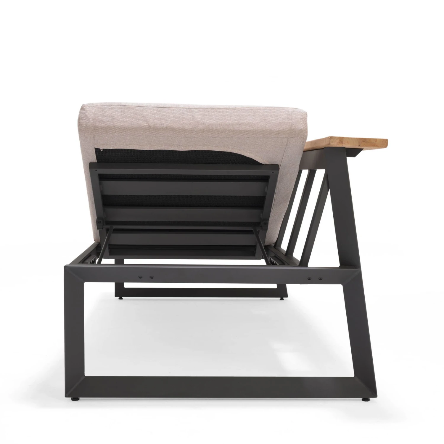 Dining-Bank 'Jimmy', 3-Sitzer, Grau, Ca. 191 X 89 X 75 Cm – Bild 11