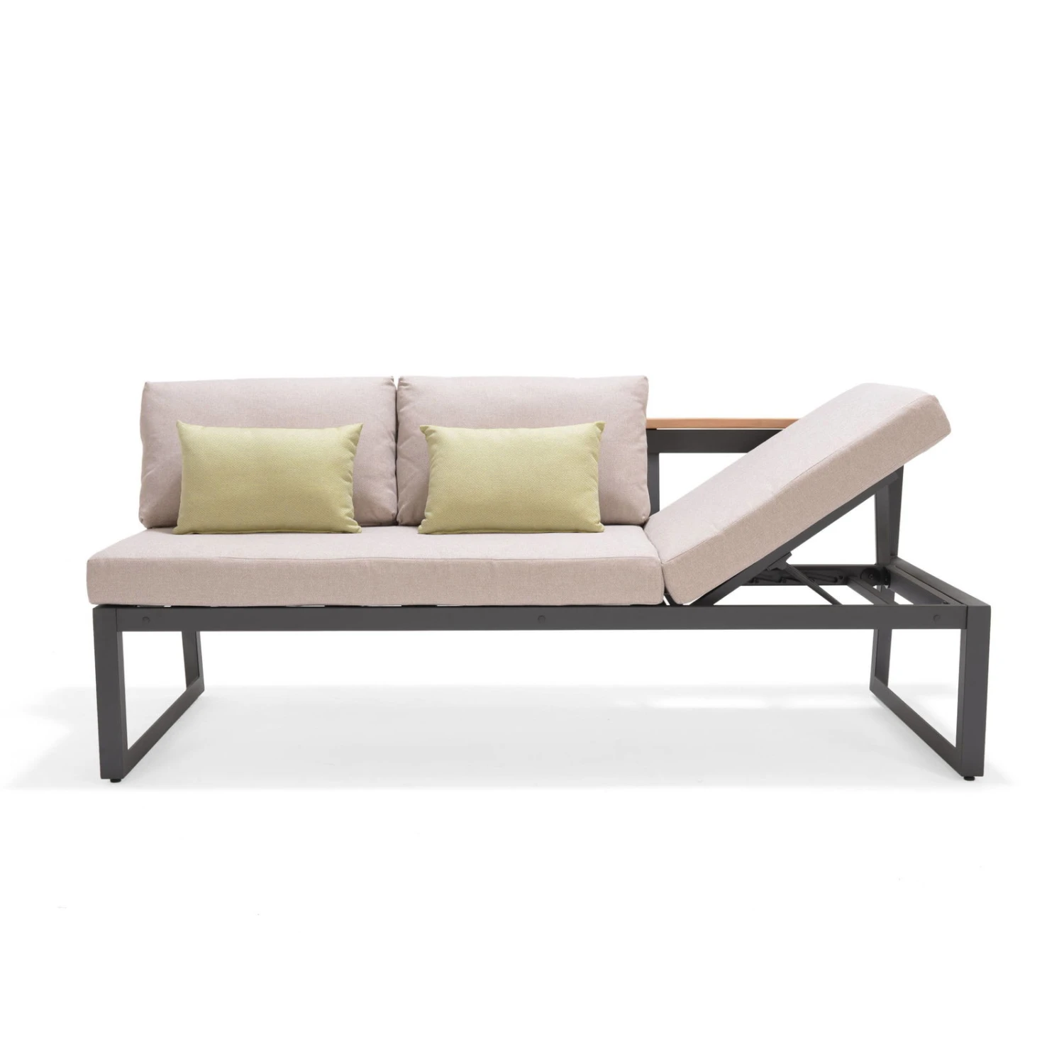 Dining-Bank 'Jimmy', 3-Sitzer, Grau, Ca. 191 X 89 X 75 Cm – Bild 8