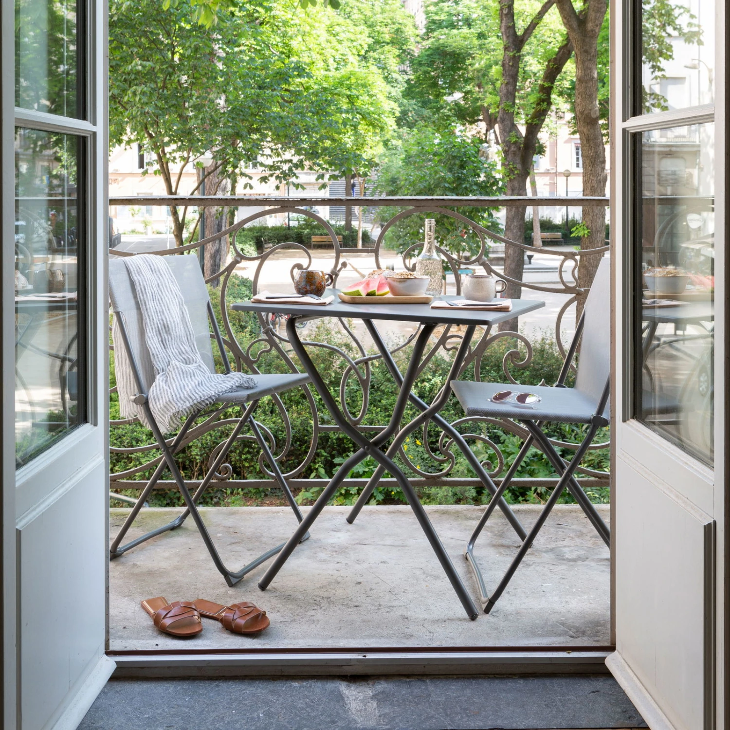 Lafuma Klappstuhl 'Chaise Balcony II', Terra, Ca. 83 X 44 X 48 Cm – Bild 15