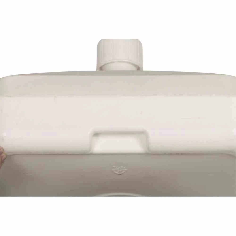 Landhausschirmständer Weiß, Ca. 50 L Fassungsvermögen – Bild 2