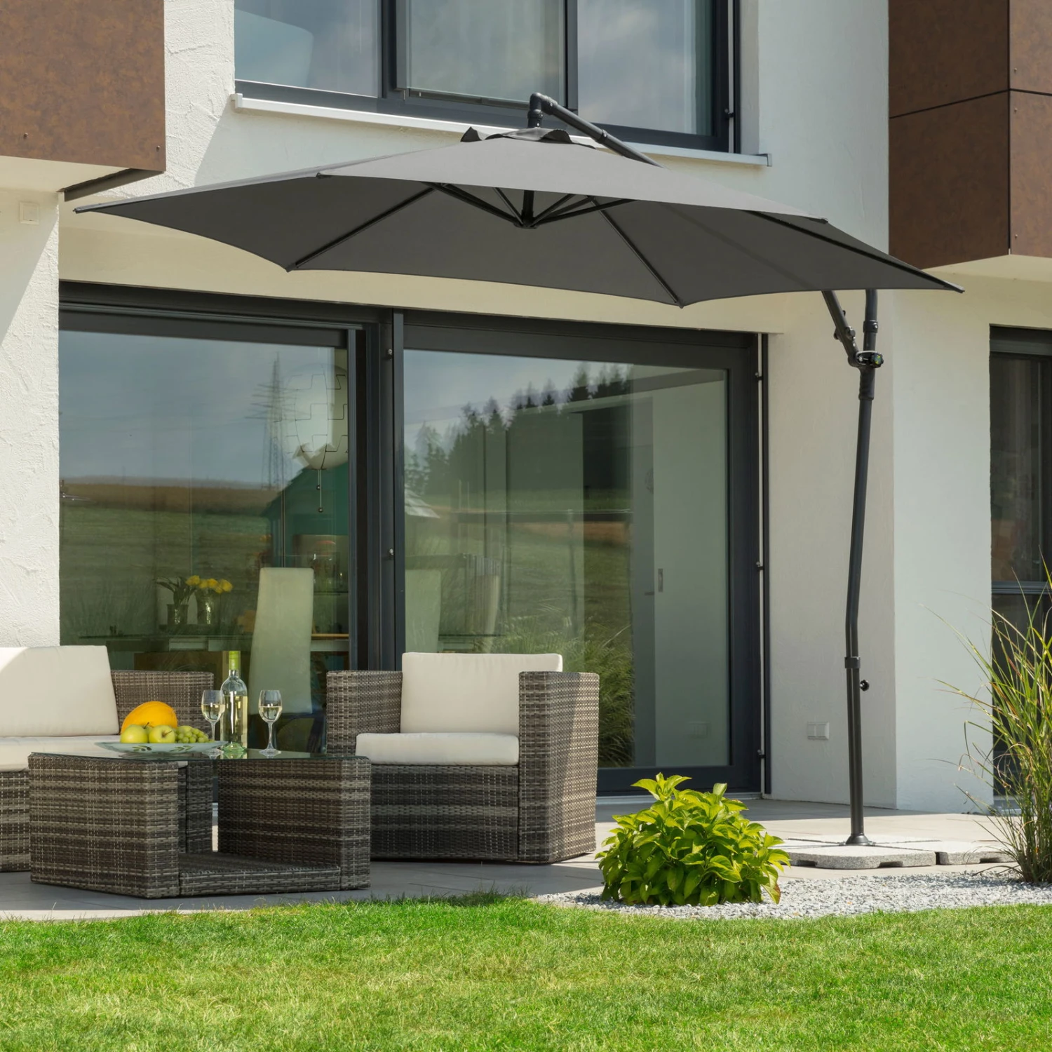 Pendelschirm, 'Genua', Ø Ca. 300 Cm – Bild 8