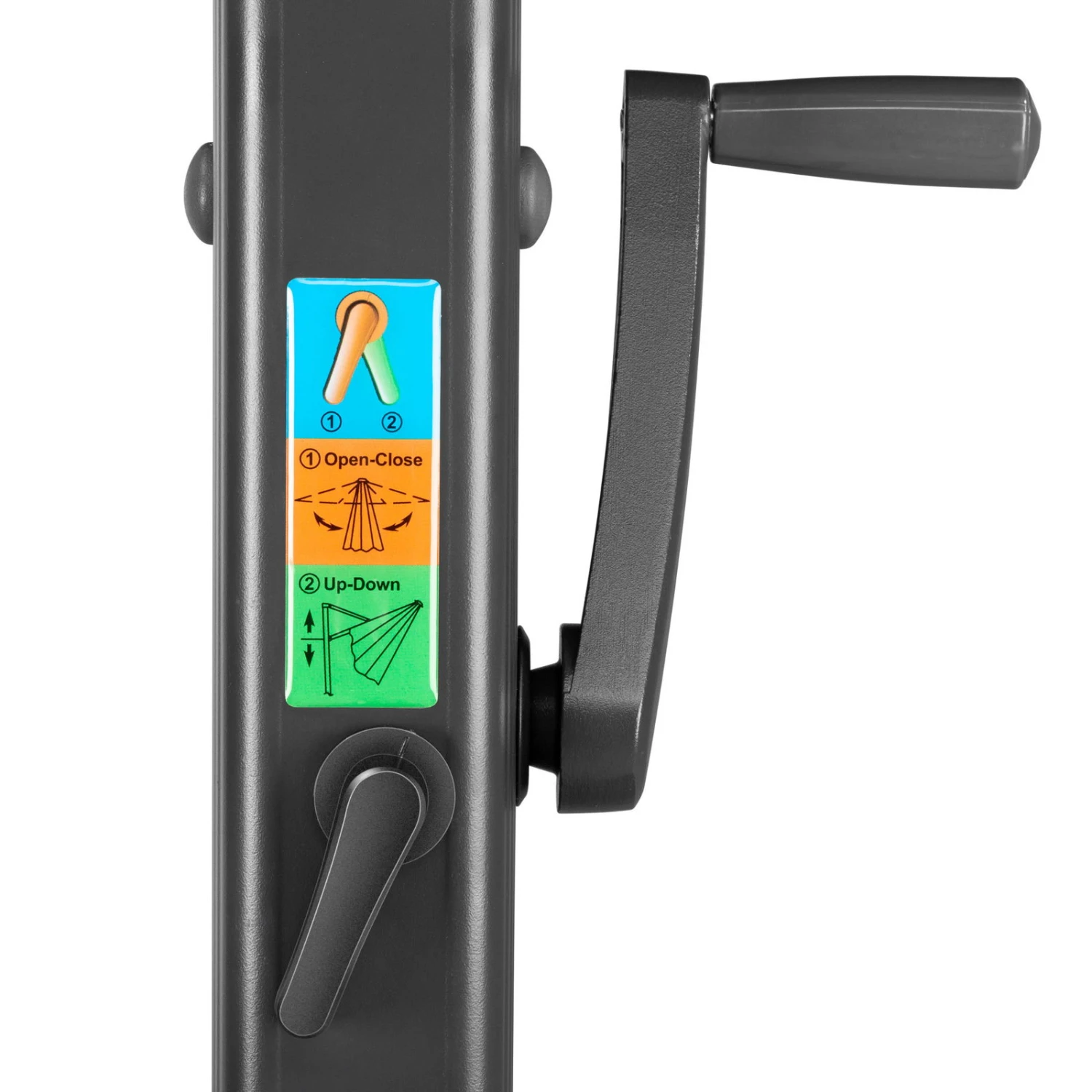 Sonnenschirm 'Rhodos Smart', Ca. 300 X 300 Cm, Natur – Bild 12