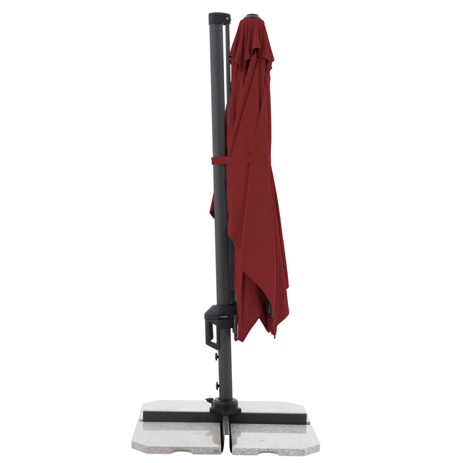 Doppler Pendelschirm 'Active Green Edition', Bordeaux, Ca. 210 X 310 Cm – Bild 11