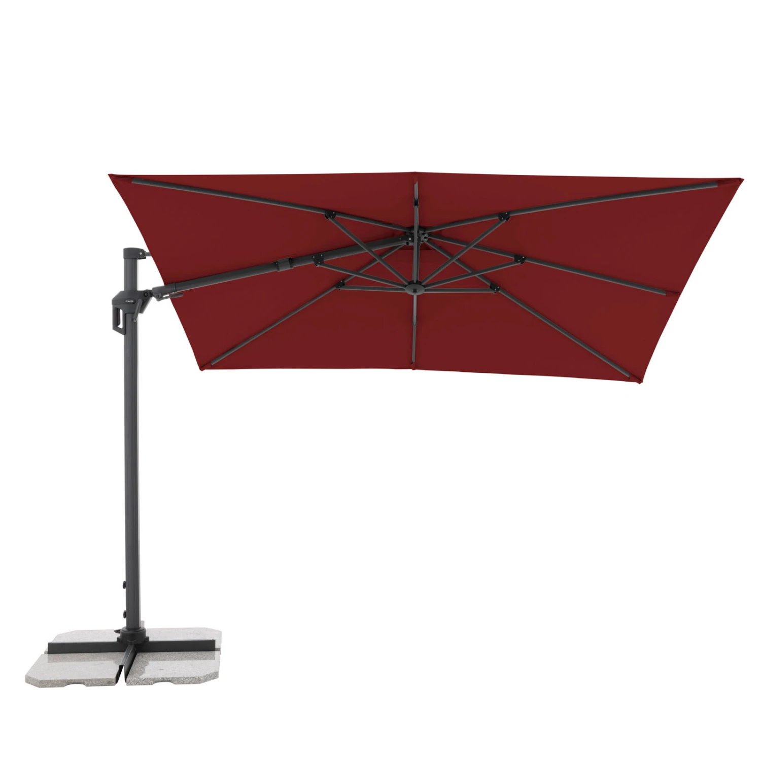 Doppler Pendelschirm 'Active Green Edition', Bordeaux, Ca. 210 X 310 Cm – Bild 5